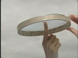 紙を貼った輪の重心の位置を調べる